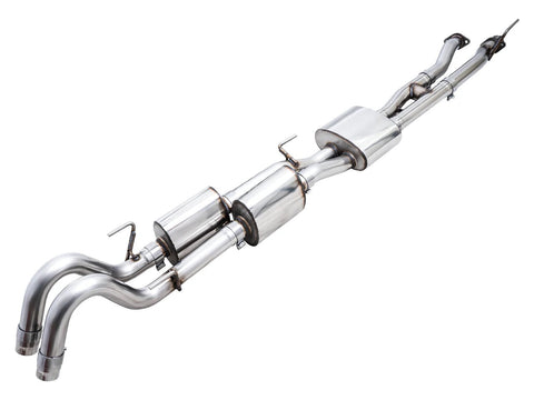 AWE TUNING OFG EXHAUST WITH BASHGUARD FOR 3RD GEN TACOMA - NO TIPS AWE TUNING OFG EXHAUST WITH BASHGUARD FOR 3RD GEN TACOMA - NO TIPS