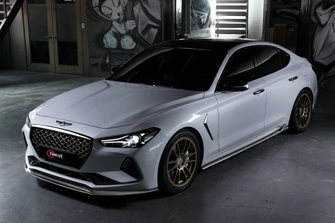 ADRO GENESIS G70 CARBON FIBER FRONT LIP V1