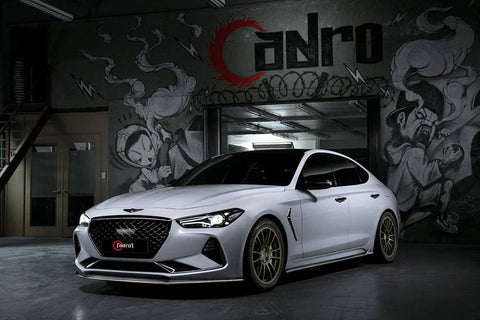 ADRO GENESIS G70 CARBON FIBER FRONT LIP V1