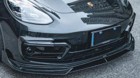 CMST TUNING CARBON FIBER & FRP FRONT LIP FOR PORSCHE PANAMERA 971 971.2 RWD/BASE/4/4S CMST TUNING CARBON FIBER & FRP FRONT LIP FOR PORSCHE PANAMERA 971 971.2 RWD/BASE/4/4S