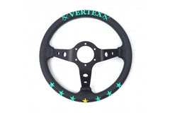 VERTEX 7 STAR STEERING WHEEL (BLUE/MINT) VERTEX 7 STAR STEERING WHEEL (BLUE/MINT)
