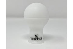 VERTEX MONOCHROME SHIFT KNOB WHITE WITH BLACK LOGO