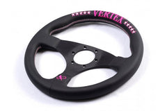 VERTEX FUNKY QUEEN FLAT STEERING WHEEL (PINK) VERTEX FUNKY QUEEN FLAT STEERING WHEEL (PINK)