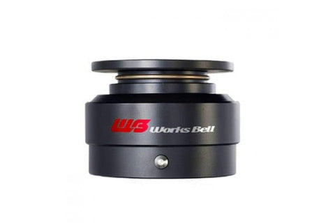 WORKS BELL RAPFIX STEERING WHEEL QUICK RELEASE - BLACK WORKS BELL RAPFIX STEERING WHEEL QUICK RELEASE - BLACK