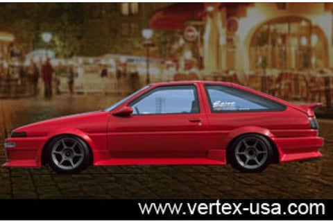 TOYOTA COROLLA AE86 SIDE SKIRTS TOYOTA COROLLA AE86 SIDE SKIRTS