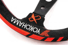 VERTEX X ADVAN COLLABORATION STEERING WHEEL (SUEDE VERSION 2) VERTEX X ADVAN COLLABORATION STEERING WHEEL (SUEDE VERSION 2)