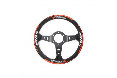 VERTEX X ADVAN COLLABORATION STEERING WHEEL (SUEDE VERSION 2)