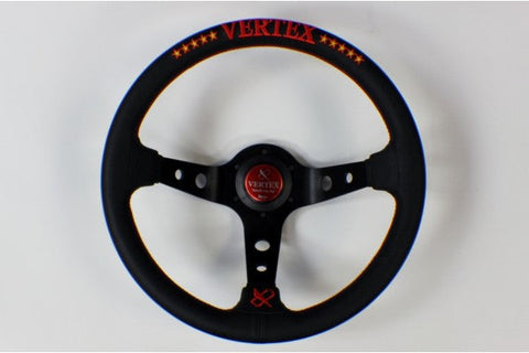VERTEX 10 STAR STEERING WHEEL (RED) VERTEX 10 STAR STEERING WHEEL (RED)