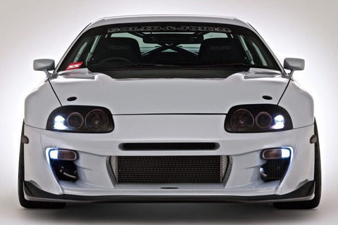 SOLID & JOKER CARBON CANARD (FOR SOLID & JOKER FRONT BUMPER) FOR JZA80 TOYOTA SUPRA [HAT-014C]