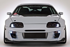 SOLID & JOKER CARBON CANARD (FOR SOLID & JOKER FRONT BUMPER) FOR JZA80 TOYOTA SUPRA [HAT-014C]
